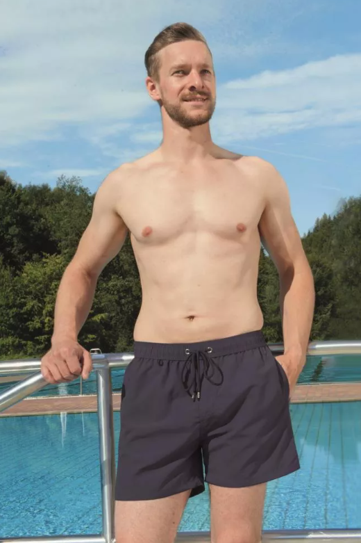 suprima incontinentie zwemshort voor mannen met veiligheidsslip