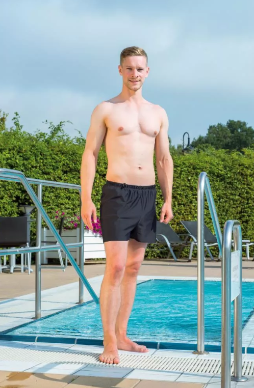 suprima incontinentie zwemshort voor mannen met geïntegreerde veiligheidsslip