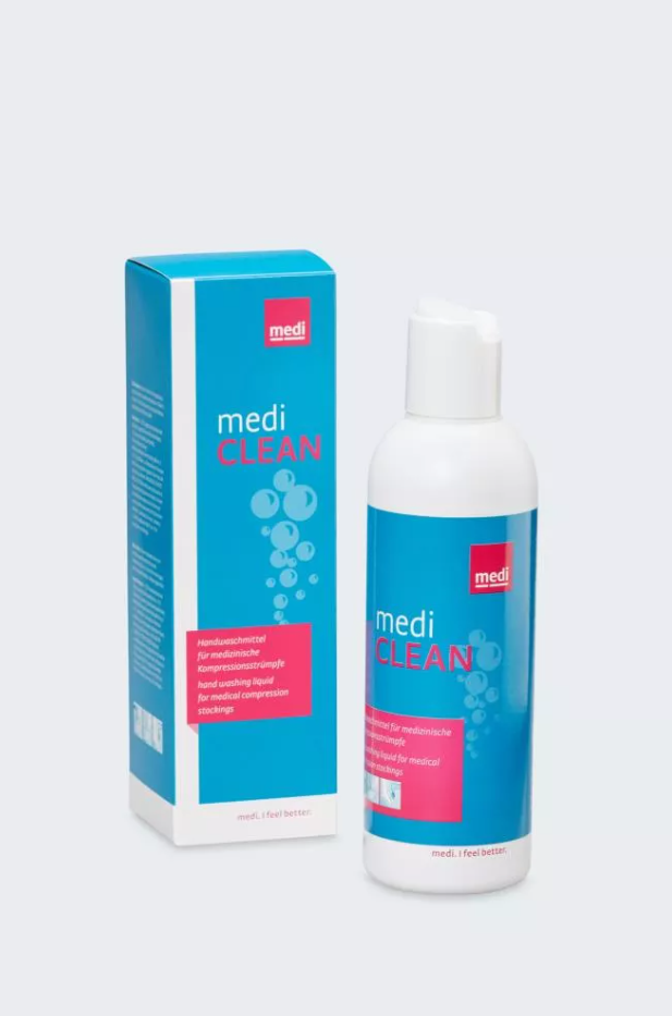 medi clean 6x 200 ml handwas voor compressiekousen