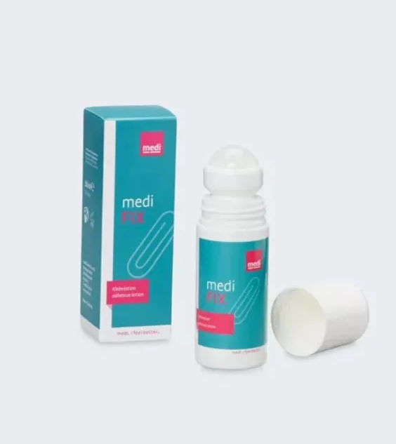 medi fix huidvriendelijke kleefstick 6x 50 ml voor steunkousen